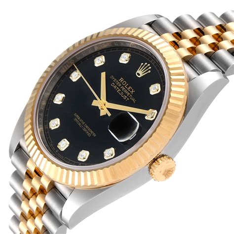 vvs diamond watch rolex|Rolex Datejust 41 watch: Oystersteel and yellow gold .